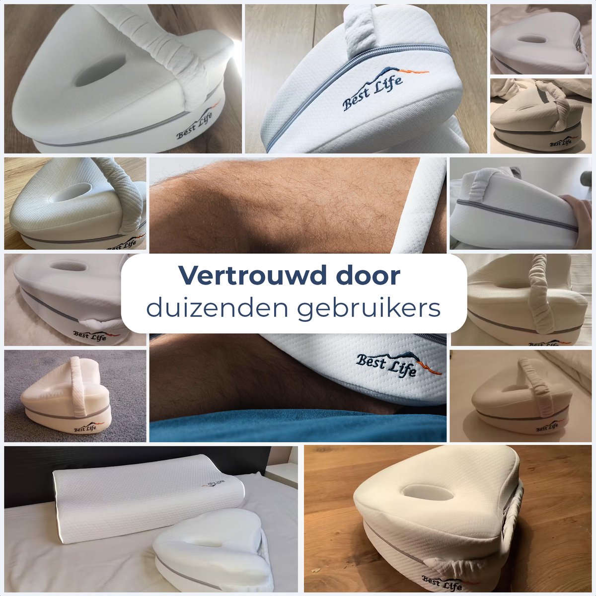 Vervangende kussensloop voor reiskussen - grijs (alleen kussensloop, geen Vervangende kussensloop voor reiskussen - grijs (alleen kussensloop, geen