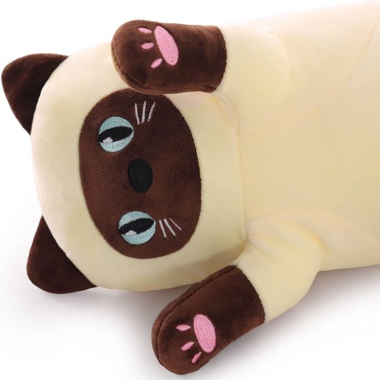 Zacht Speelgoed Haai,Gevuld Zacht Haai Knuffeldieren,Haaien Pluche Dieren Voor Kinderen,Knuffelig Haais Comfortabel Slaapkussen,Voor Kinderen,Jongens, Meisjes,Cadeau,Kamerdecoratie,25CM,Kiuiom