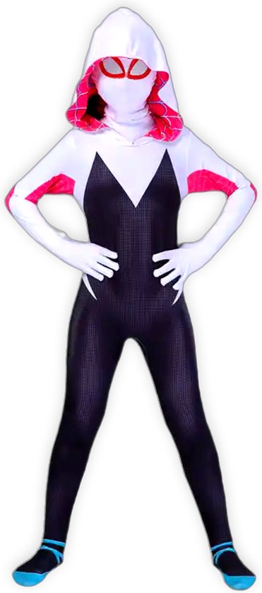 Superheldendroom - Spider Gwen - Jaar) - Verkleedkleding - Superheldenpak - Spiderman