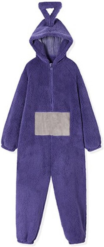 Get Hungry - Costume Teletubbie adultes - Violet - S (155-165cm) - Teletubbie Tinky Winky - Pyjamas Teletubbie - Déguisements - Teletubbies -