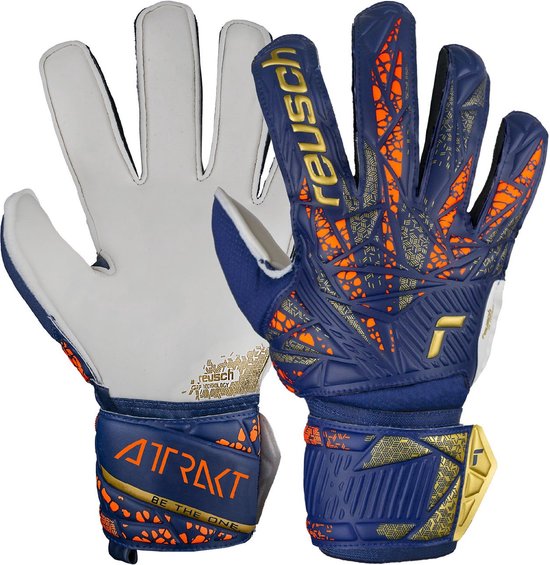 Reusch Attrakt Grip Junior Keepershandschoenen Kinderen - Maat 6