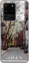 Samsung Galaxy S20 Ultra hoesje - New York - Amerika - NYC - Siliconen Telefoonhoesje