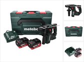 Metabo BH 18 LTX BL 16 accuklopboormachine 18 V 1,3 J SDS-plus Brushless + 2x accu 5,5 Ah + lader + MetaBOX