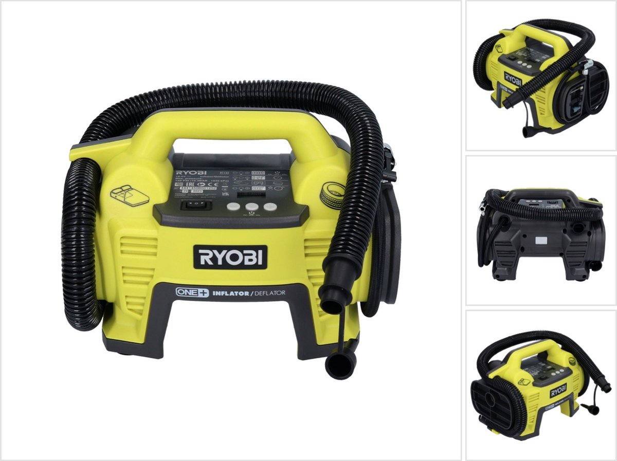 Ryobi R18I-0 18V ONE+ Li-Ion accu compressor body 10 bar