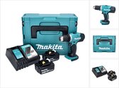 Makita DDF 453 RGJ accuboormachine 18 V 42 Nm + 2x accu 6.0 Ah + lader + Makpac