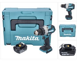 Makita DDF 489 F1J accuboormachine 18 V 73 Nm borstelloos + 1x oplaadbare accu 3.0 Ah + Makpac - zonder oplader