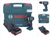 Bosch GSB 18V-45 Professional perceuse-visseuse sans fil 18 V 45 Nm sans balais + 1x batterie 4,0 Ah + chargeur + mallette en L