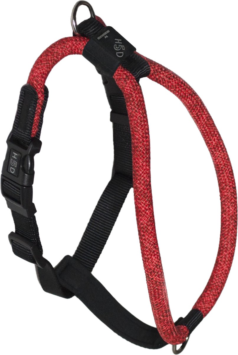 H5D LEISURE Rope Walker Tuigje Oranje-L 13mmx71-95cm- mooi - simpel en elegant voor uw flinke viervoeter - met antitrek