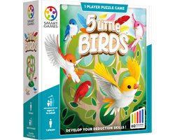 foto van SmartGames - 5 Little Birds - 60 opdrachten - denkspel voor jong én oud - logica