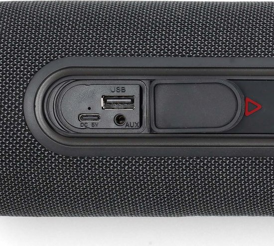 Nedis Bluetooth-Speaker - Maximale batterijduur: 4 uur - Handheld Ontwerp - 30 W - Stereo - Ingebouwde microfoon - X5 - Koppelbaar - Zwart van Nedis — afbeelding 2