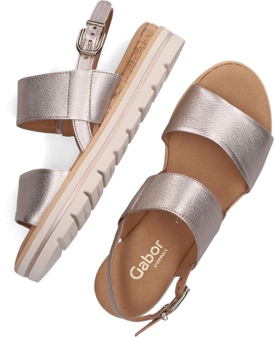 Gabor 774.1 Sandalen - Dames - Beige - Maat 39