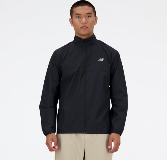 New Balance Run Jacket Heren Sportjas - Zwart - Maat M