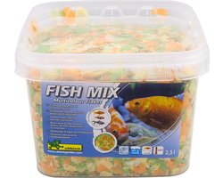 Ubbink - FISH MIX - visvoer - Multicolour Flakes 3,5L - 5-20mm - geschikt voor alle koudwatervissen