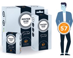 MISTER SIZE 57 Ultra Dunne L condooms 36 stuks (verkrijgbaar in 7 maten)