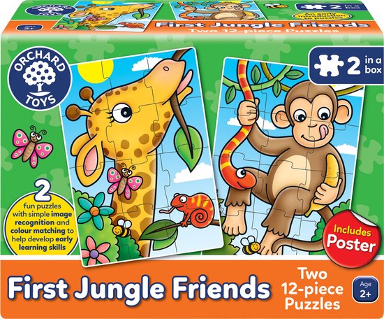 Orchard Toys - First Jungle Friends Puzzel