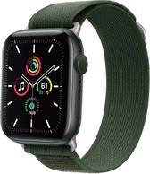 iMoshion Nylon Trail bandje voor de Apple Watch Series 1 / 2 / 3 / 4 / 5 / 6 / 7 / 8 / 9 / SE / Ultra (2) - 42 / 44 / 45 / 49 mm - Legergroen