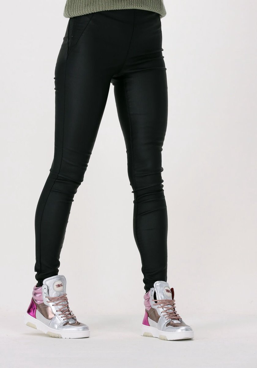 OBJBELLE MW COATED LEGGINGS NOOS