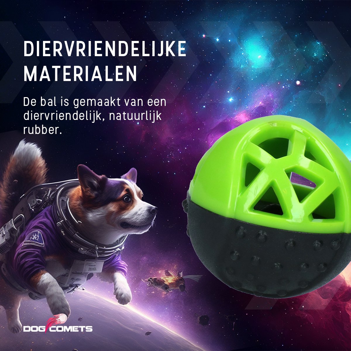 Dog Comets Moonstone - Traktatie kubus - Hondenspeelgoed Dog Comets Moonstone - Traktatie kubus - Hondenspeelgoed