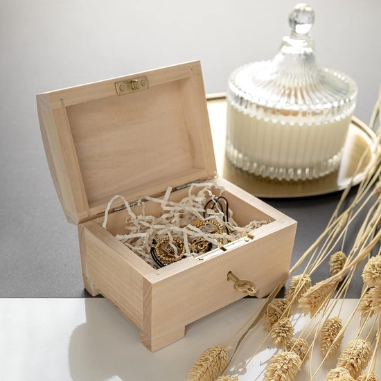 Houten sieradenkistje, groot, afsluitbaar, sieradenkistje met spiegel, multifunctionele sieradenkoffer, 5 niveaus, 4 laden, sieradenkasten, sieraden, opbergbox voor armbanden, halskettingen, ringen
