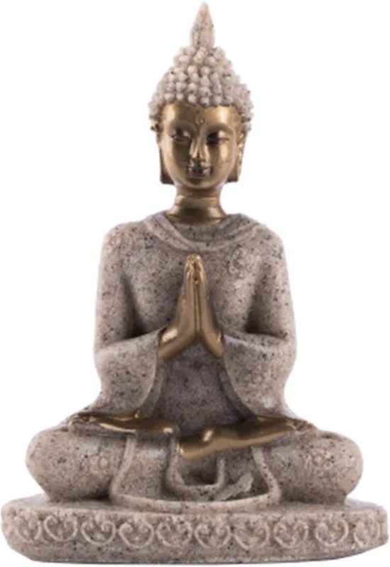 Miniatuur Buddha Boeddhabeeld Natuur Fengshui Thailand Boeddha Sculptuur Hindoe Beeldje Decoratieve Ornament