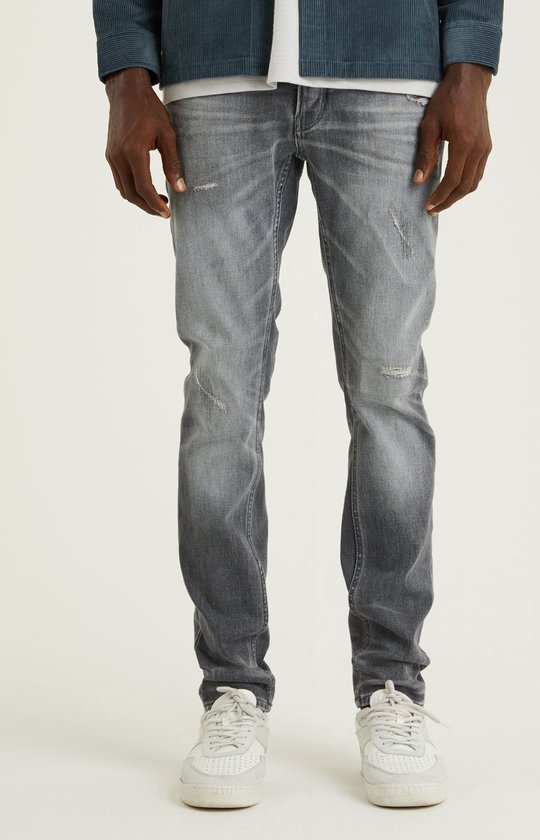 Chasin' Jeans Slim-fit jeans EGO Crater Grijs Maat W29L32