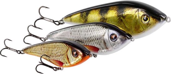 Westin Swim Glidebait 8cm 19g Sinking - Kleur : Official Roach — afbeelding 4