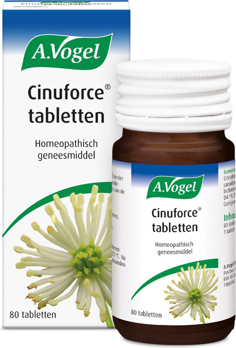 A.Vogel Cinuforce - 2 x 80 tabletten