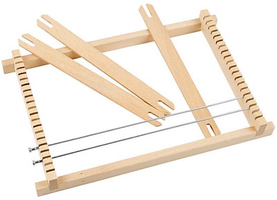 CC Houten Weefgetouw 19x29 cm