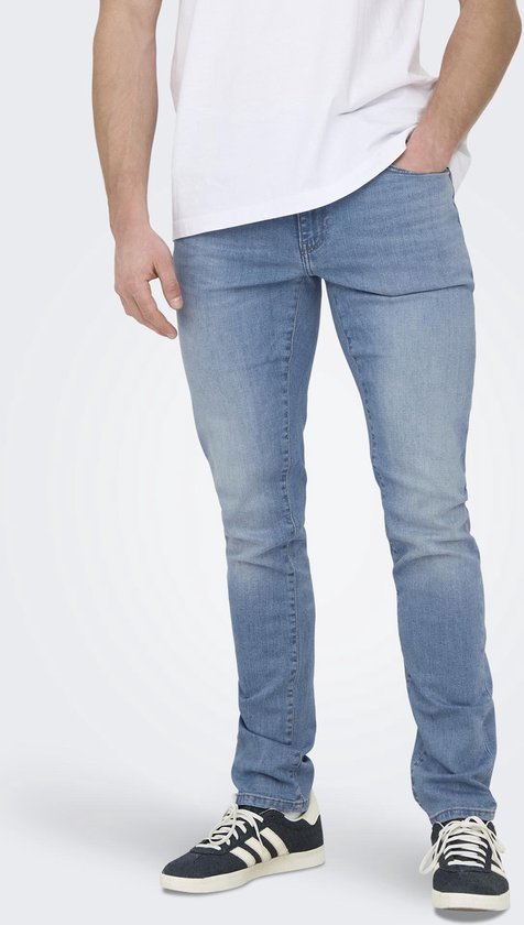 ONLY & SONS Men's Jeans ONSLOOM Slim 6749 - Slim Fit - Blue - Dark Blue