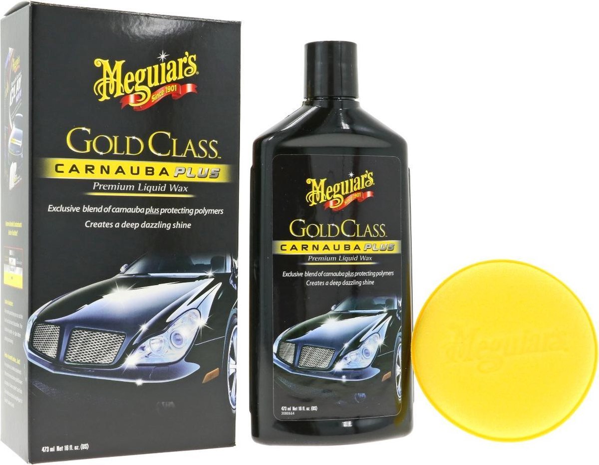 Meguiars Gold Class Carnauba Plus Premium Liquid Wax - 473ml