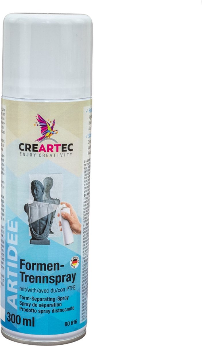 Lossingsmiddel voor gietmallen Creartec Formen -Trennspray