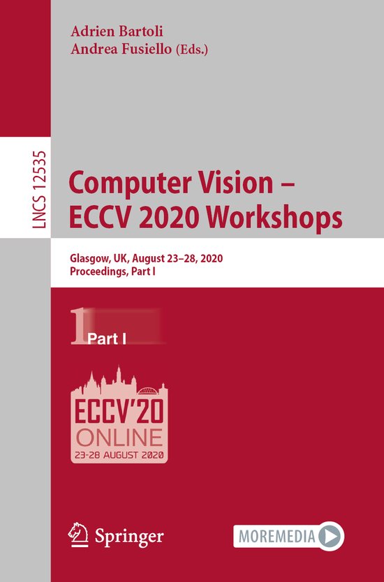 Computer Vision ECCV 2020 Workshops - cover