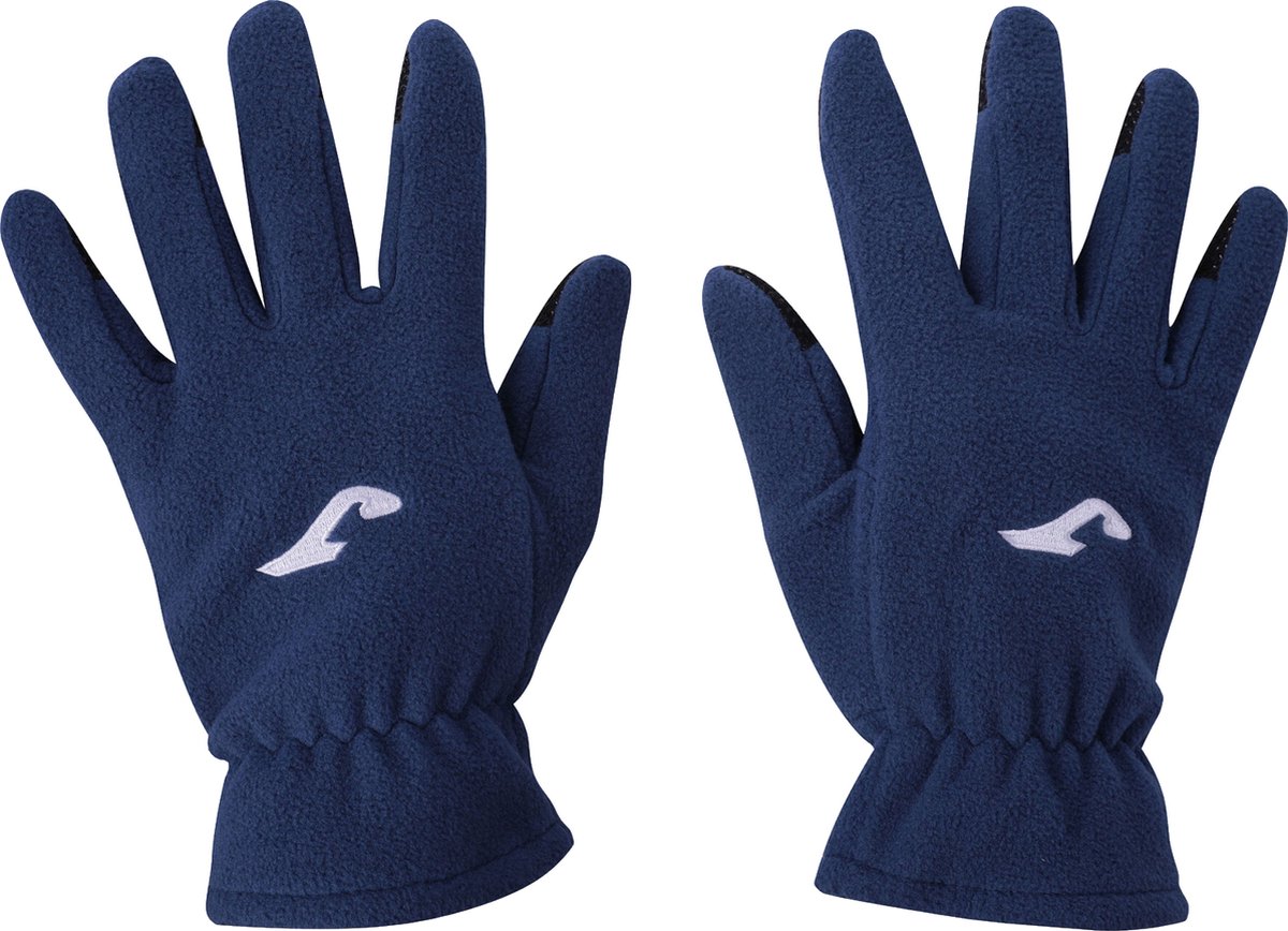 Joma Fleece Handschoenen Kinderen - Marine / Wit | Maat: 08