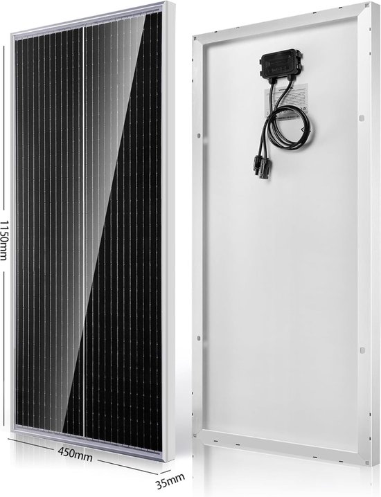 Zonnepaneelkit, 30W 12V 24V Draagbaar Polysilicium