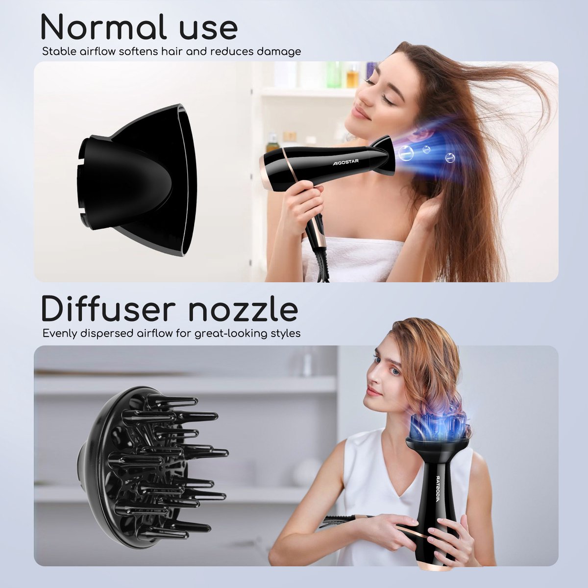 Aigostar Ionische Haardroger 2400W thumbnail 4