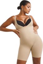 Maidenform Take Inches Off WYOB Singlet Vrouwen Corrigerend ondergoed - Body Beige - Maat S