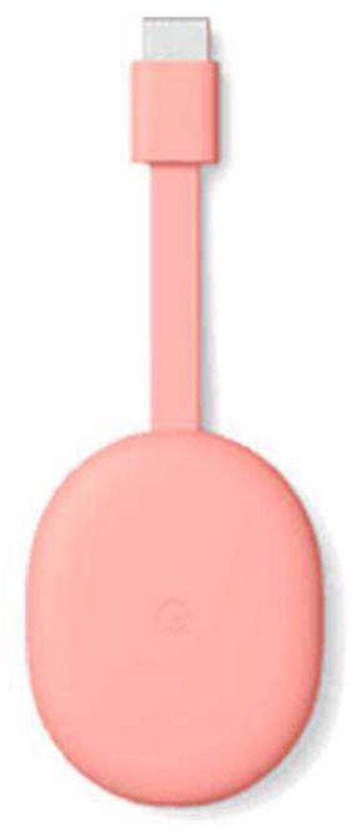 Google Chromecast met Google TV - 4K - Sunrise Pink | bol