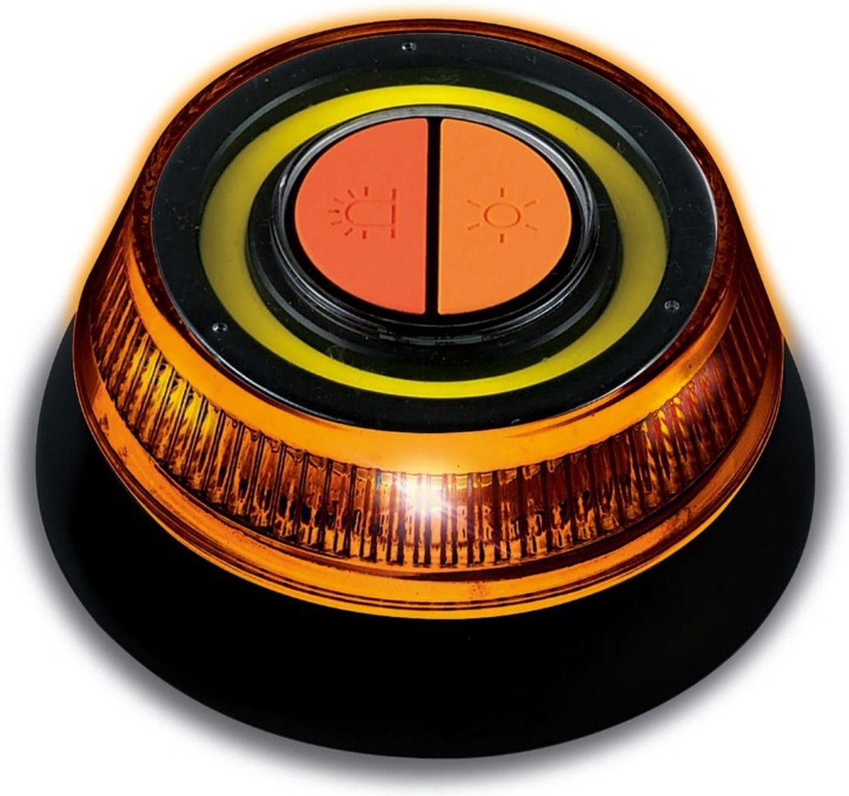 COB LED beacon - Oranje - 4W - 2 standen