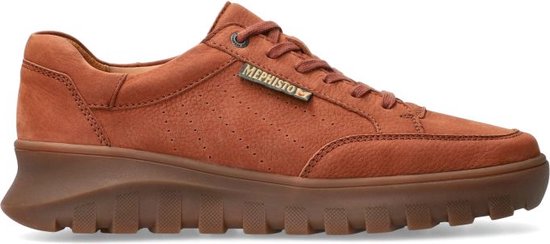 Mephisto Flynn - heren sneaker - rood - maat 45 (EU) 10.5 (UK)