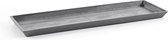 Ecopots Saucer Rectangular - Grey - 47,3 x 19 x H2,6 cm - Rechthoekige grijze onderschotel