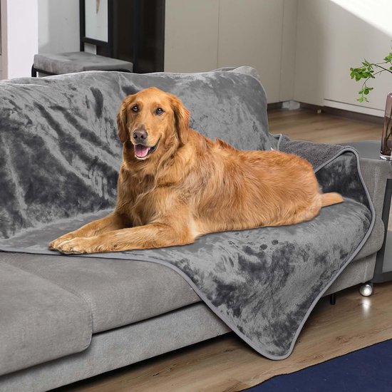 hondendeken \ Zachte hondendeken, wasbare puppydeken, deken voor huisdierbed, honden en katten Super Large 60 x 50 Inch