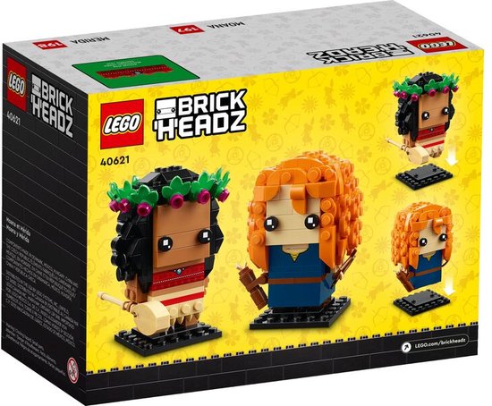 LEGO Disney Brickheadz 40621 - Vaiana & Merida - LEGO