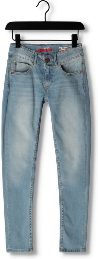 Vingino Bettine Jeans Meisjes - Broek - Lichtblauw - Maat 128