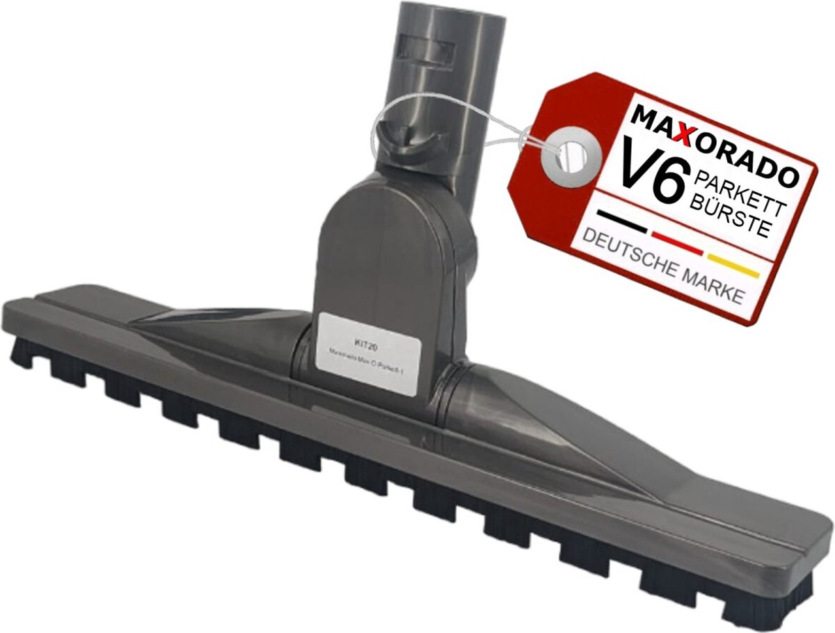 Maxorado Parketmondstuk geschikt voor Dyson V6, DC23, DC32, DC19T2, DC29, harde vloerzuigmond - parketborstel - opzetstuk geschikt voor Dyson stofzuigers