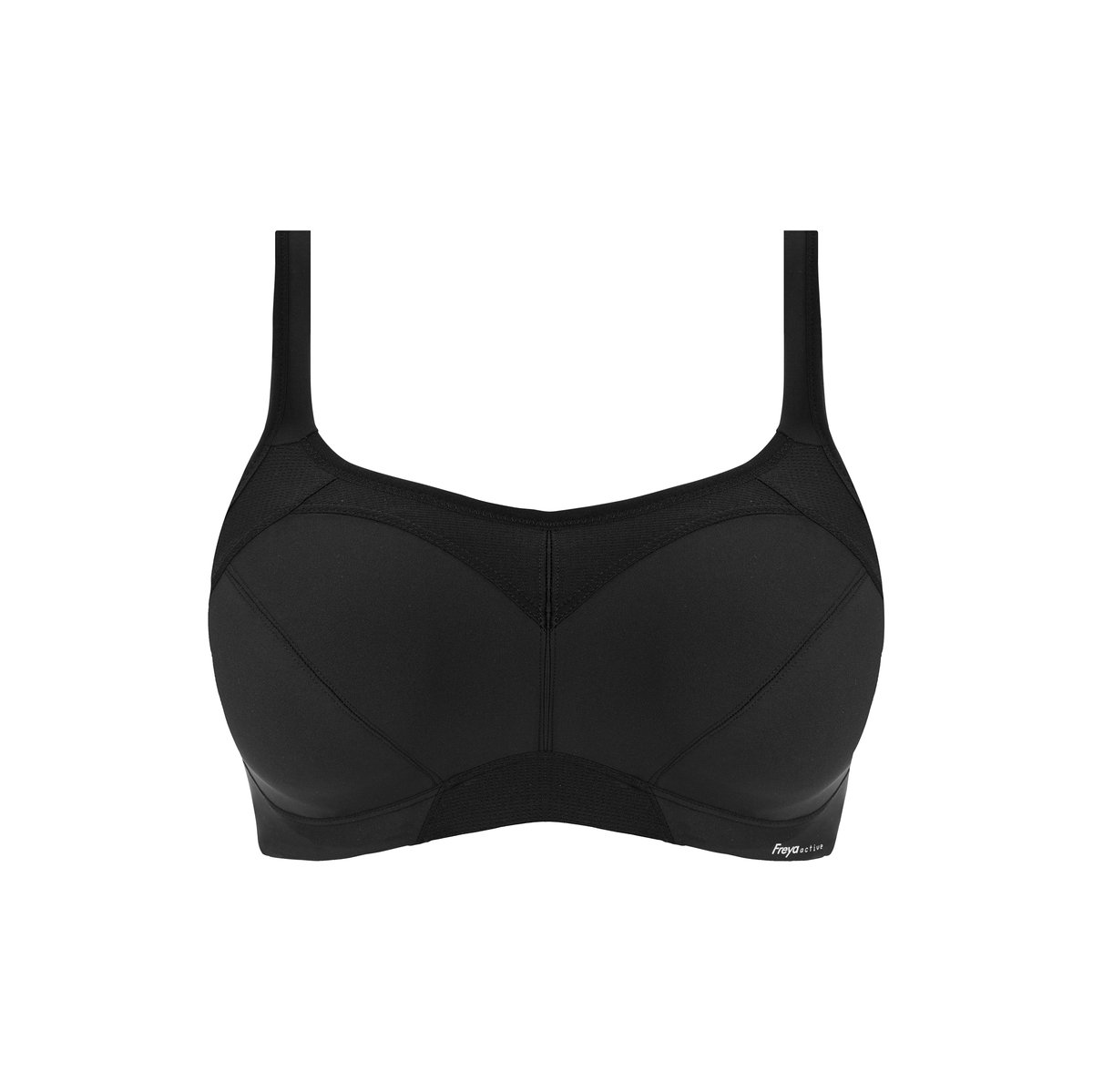Freya High-octane Voorgevormde Sport BH met beugel - Black - 75D