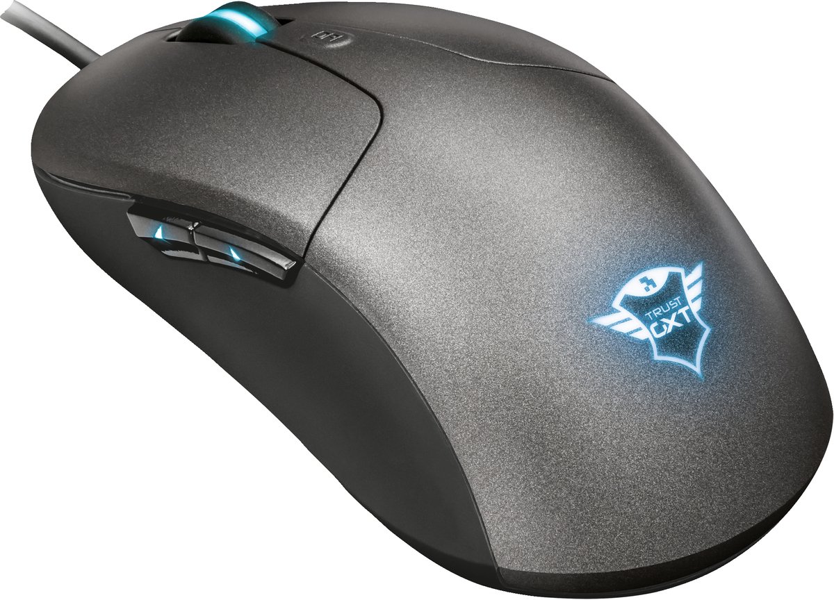 Trust GXT 180 Kusan - Gaming Muis - Zwart