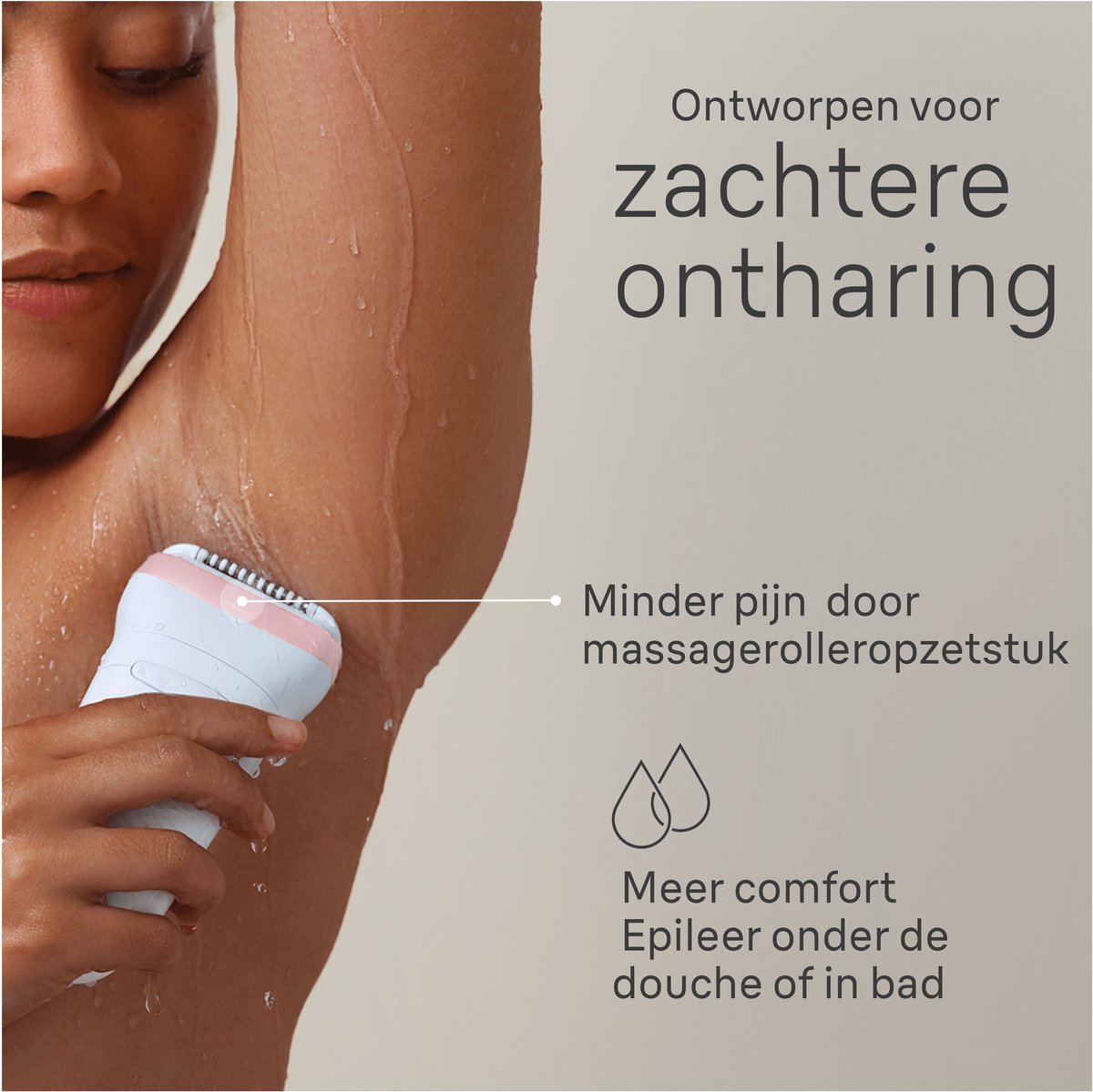 Braun Silk·épil 7 - Epilator voor Eenvoudige Ontharing - Langdurig Gladde Huid - 7-000 - Wit/Flamingo thumbnail 6