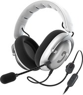 Teufel ZOLA | Bekabelde over-ear headset met microfoon voor games, muziek en home-office, 7.1 binaurale surround sound - Light Grey Dark Gray