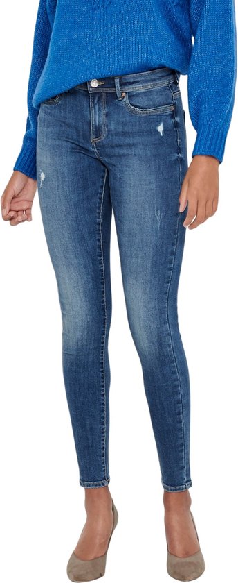 ONLY ONLWAUW MID SKINNY BJ114-3 NOOS Dames Jeans - Maat L X L30