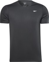 Reebok SS TECH TEE - Heren T-shirt - Zwart - Maat XL